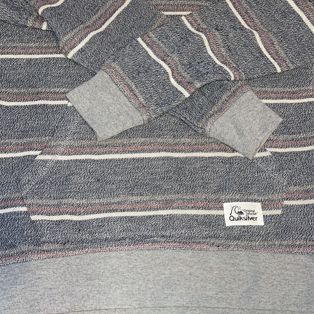🔥Quiksilver Great Otway Hooded Sweatshirt NWT - Picture 6 of 7